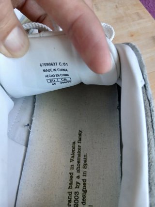 Zapatillas Mango Blancas y Grises