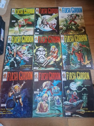 15 Cómics Clásicos Flash Gordon Ediciones Vértice
