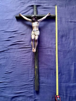 Crucifijo Hiperrealista Grande 80cm