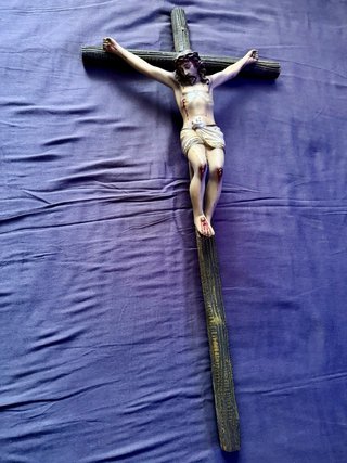 Crucifijo Hiperrealista Grande 80cm