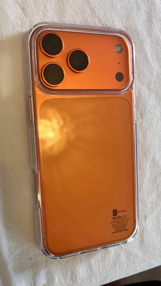 iPhone 17 Pro Max eSim Naranja 256GB + Funda