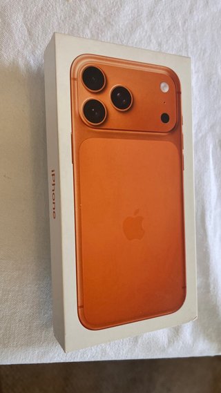 iPhone 17 Pro Max eSim Naranja 256GB + Funda