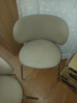 2 Sillas Ikea Krylbo Tonerud Beige Oscuro