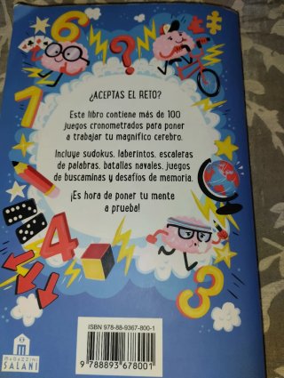 Libro : Juegos Mentales Para Niños Listos
