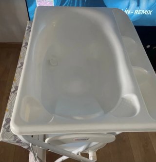 Bañera cambiador plegable Giordani
