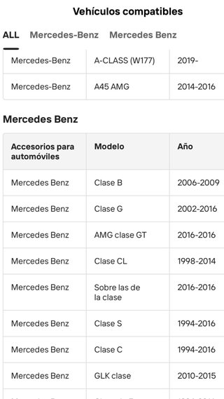 Volante Mercedes AMG Carbono y Alcántara