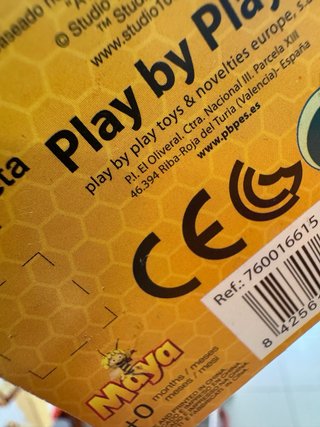 Peluche Paul de La Abeja Maya 20cm