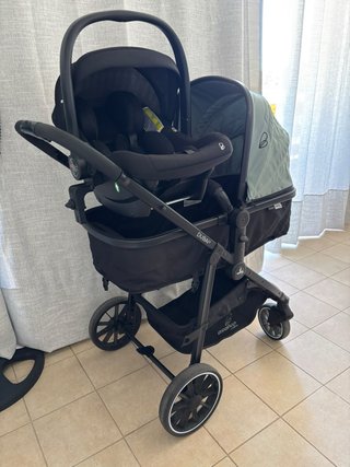 Carrito bebé Asalvo trio Dubai con silla coche