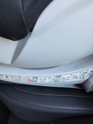 Silla coche Britax Römer Negra