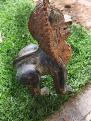 Leone imperiale statua bronzo