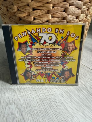 CD Pensando en los 70 Vol. 1