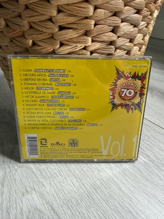CD Pensando en los 70 Vol. 1
