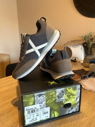 Zapatillas Munich Rush Deportivas Marrón/Gris