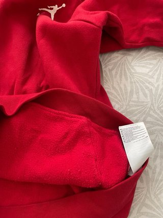 Sudadera Jordan Roja Talla M