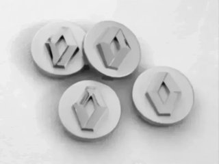 Renault 60mm Tapabujes Centro de Llantas Ruedas