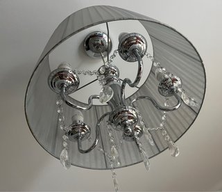 Lámpara techo cristal El Corte Inglés