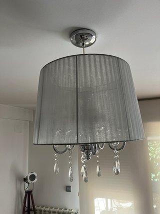 Lámpara techo cristal El Corte Inglés