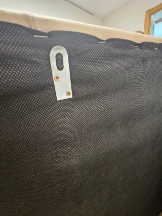 Cabecero Cama 160cm Beige Tela