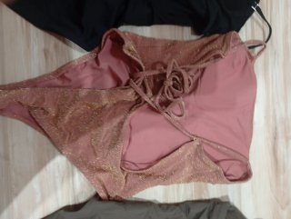 Costumi da bagno taglia XS-S nero e rosa
