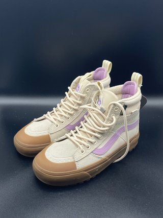 Vans Sk8-Hi Beige Viola Scarponcini Taglia Eur 36