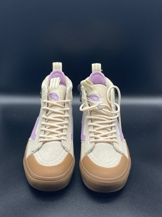 Vans Sk8-Hi Beige Viola Scarponcini Taglia Eur 36