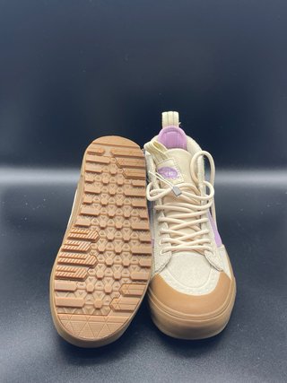 Vans Sk8-Hi Beige Viola Scarponcini Taglia Eur 36