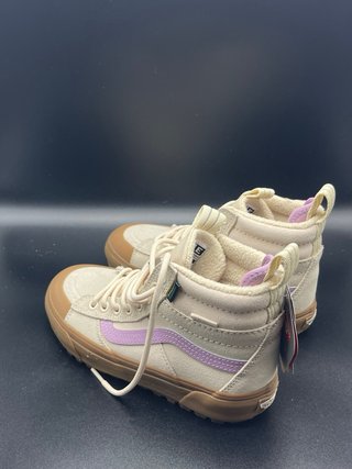 Vans Sk8-Hi Beige Viola Scarponcini Taglia Eur 36