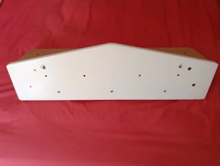 Estantería Perchero Madera Blanca