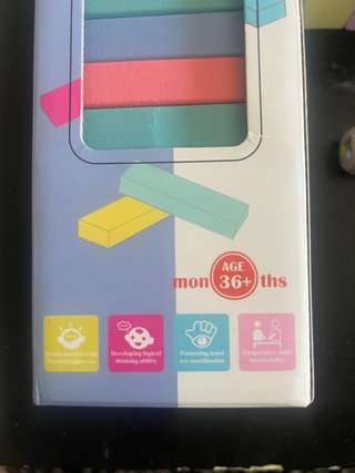 Juego de bloques apilables infantil