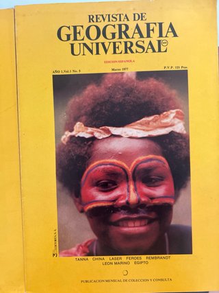 Revistas antiguas Geografia Universal