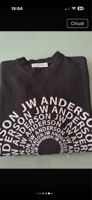 Felpa J.W. Anderson uomo XXS