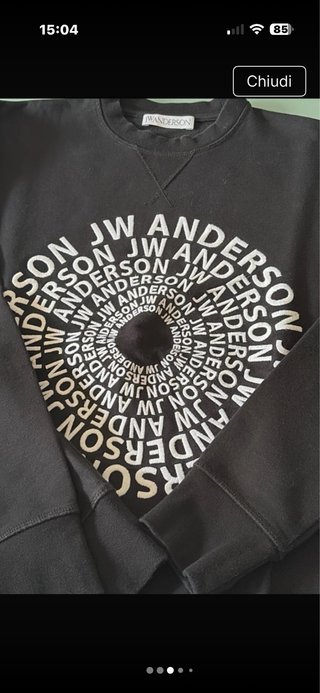 Felpa J.W. Anderson uomo XXS