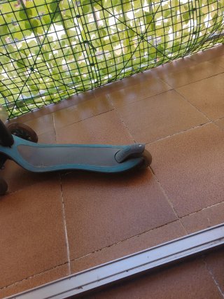 Patinete infantil 3 ruedas azul