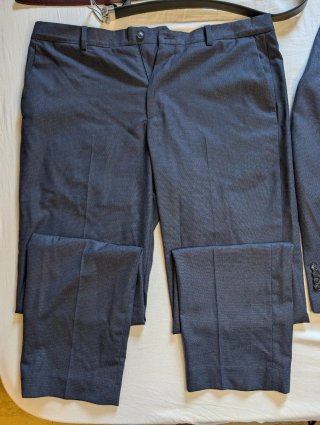 Traje Zara Hombre Gris Talla 40