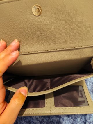 Portafoglio Yves Saint Laurent Dorato/Argento