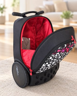 Mochila Trolley NIKIDOM Roller Corazones-poco uso