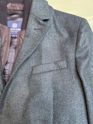 Giacca Aquascutum London Verde Scuro 38R come nuov