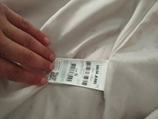 Abrigo Salsa Jeans con cuello de pelo