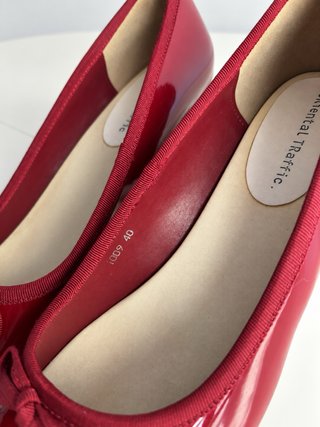 Bailarinas burdeos Oriental Traffic Talla 38.5