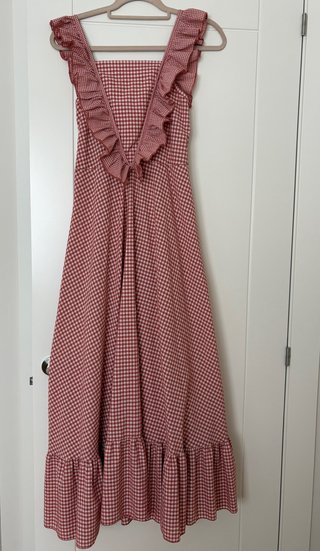Vestido cuadros vichy