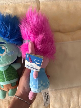 Lotto 3 Peluche DreamWorks Little Dreamers