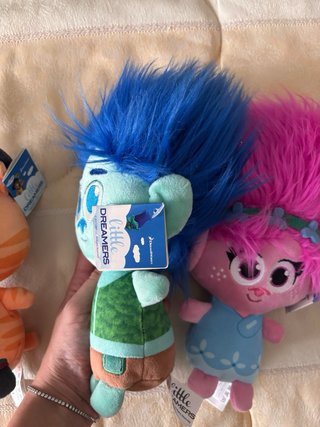 Lotto 3 Peluche DreamWorks Little Dreamers