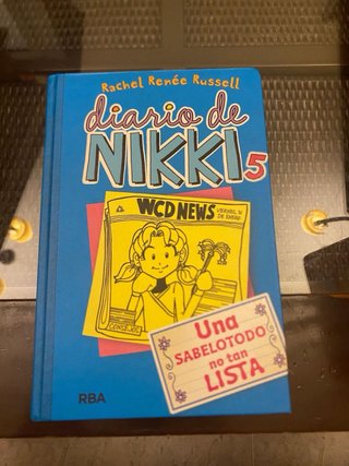 saga seis libros diario de nicki