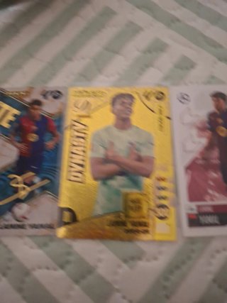Lote cromos Lamine Yamal Panini