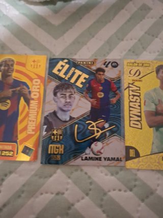 Lote cromos Lamine Yamal Panini