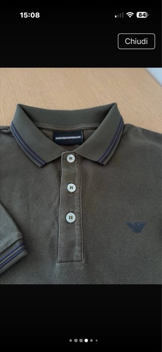 Emporio Armani Polo Uomo Taglia XS