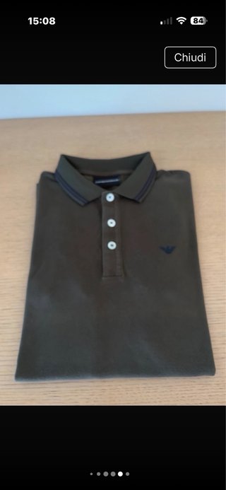 Emporio Armani Polo Uomo Taglia XS