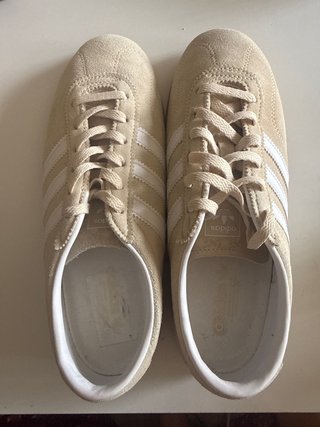 Tenis Adidas Gazelle Talla 38 Beige