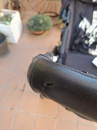 Cochecito de bebé negro
