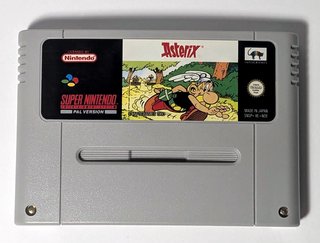 Astérix, Super Nintendo (SNES), PAL, con confezione